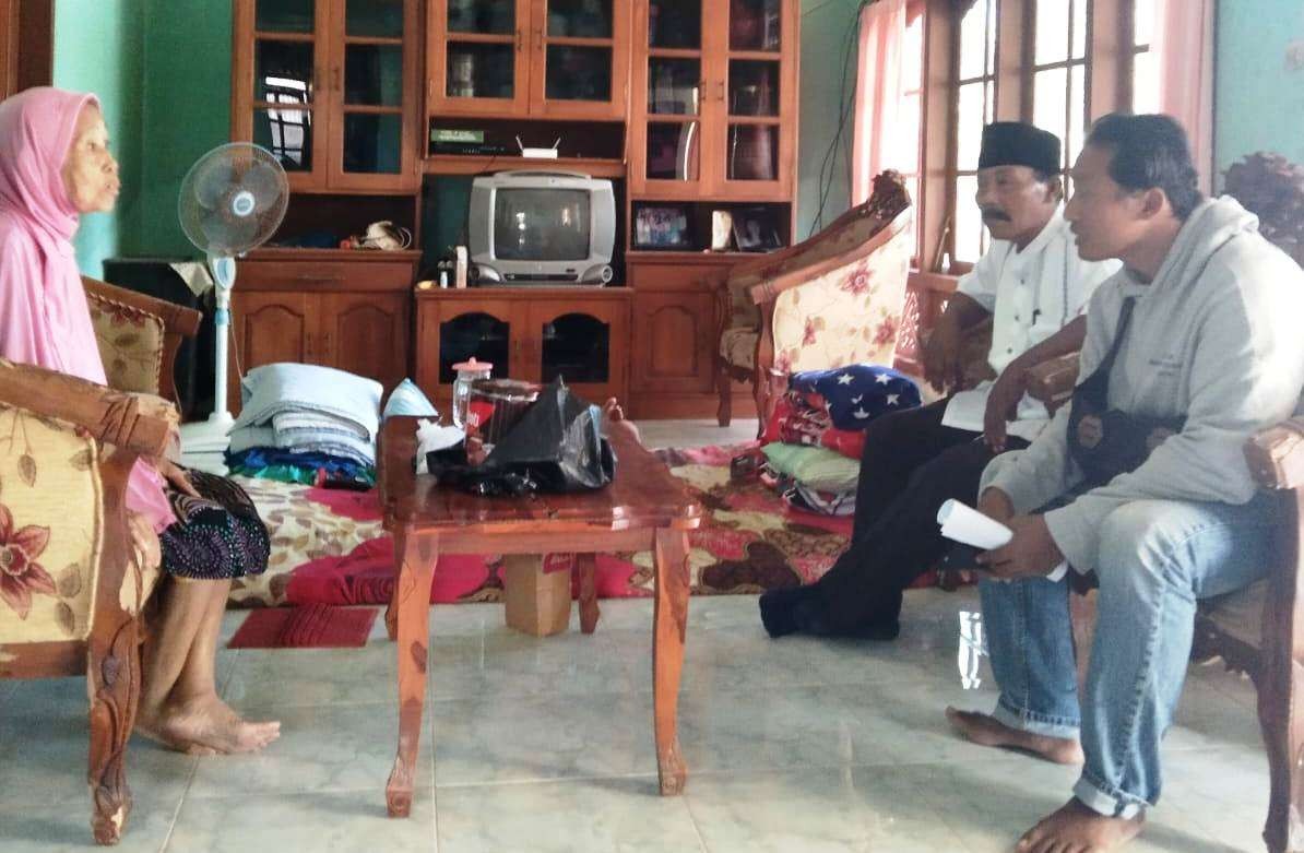 Korban menyampaikan peristiwa yang dialaminya (foto: istimewa)