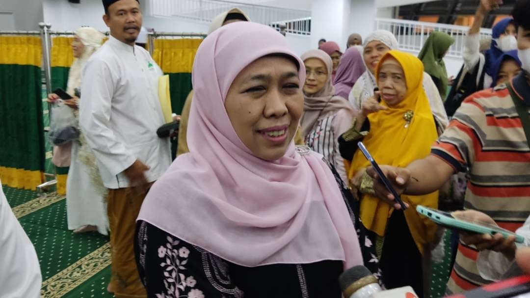 Gubernur Jatim, Khofifah Indar Parawansa. (Foto: Fariz Yarbo/Ngopibareng.id)