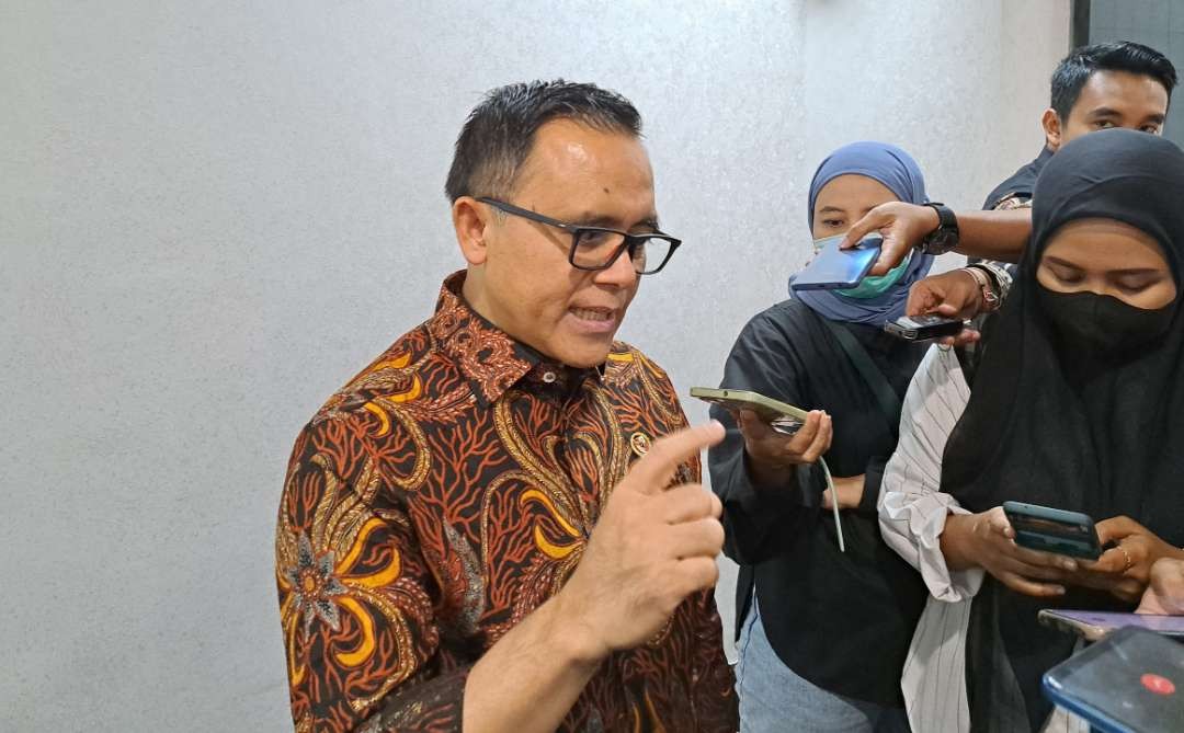 Menteri Pendayagunaan Aparatur Negara dan Reformasi Birokrasi (Menpan-RB) Abdullah Azwar Anas menjanjikan solusi alternatif bagi penghapusan tenaga honorer. (Foto: Pita Sari/Ngopibareng.id)