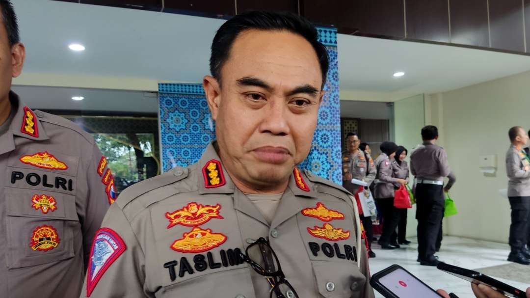 Dirlantas Polda Jatim, Kombes Pol Taslim Chairuddin. (Foto: Fariz Yarbo/Ngopibareng.id)