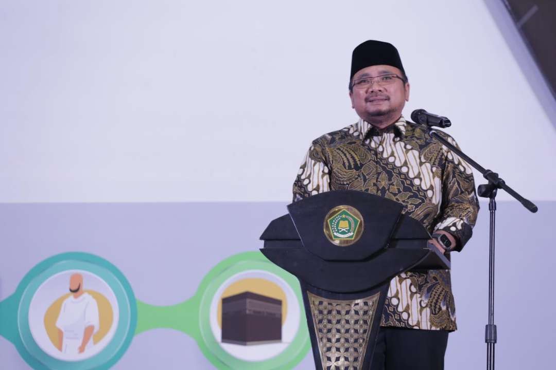 Menteri Agama RI, Yaqut Cholil Qoumas memgatakan pelaksanaan ibadah haji tahun 2023 ini berbeda dengan tahun yang lalu. (Foto: Istimewa)