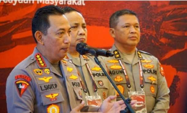 Kapolri Jendral Polisi Listyo Sigit Prabowo ingatkan pemudik berkendara dengan aman, ikuti petunjuk petugas. (Foto: Dokumentasi Kadiv Humas Polri)