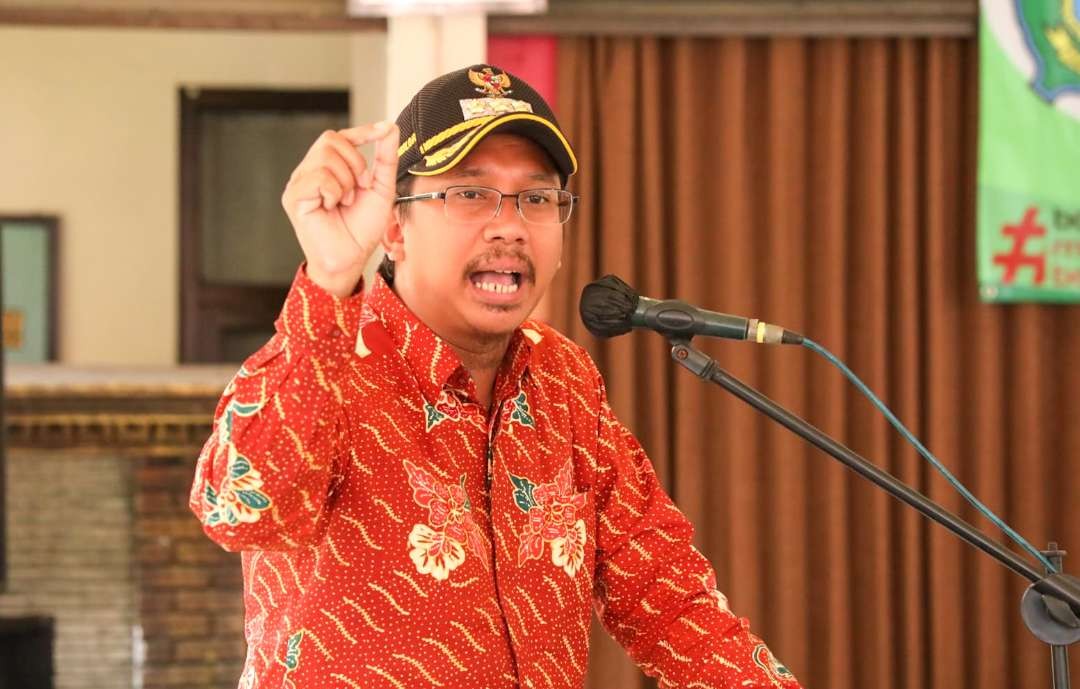 Bupati Sidoarjo Ahmad Muhdlor Ali. (Foto: Aini/Ngopibareng.id)