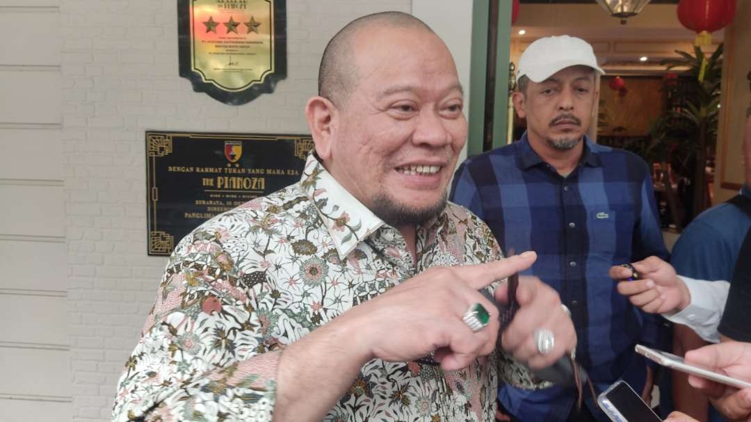 Ketua DPD RI, AA LaNyalla Mahmud Mattalitti. (Foto: Fariz Yarbo/Ngopibareng.id)