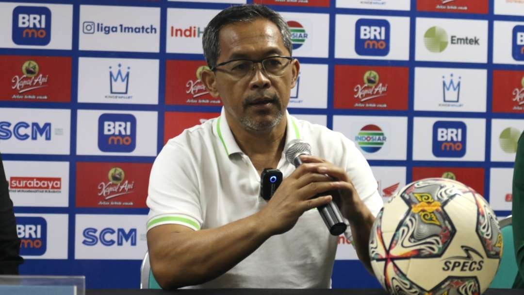 Pelatih Persebaya, Aji Santoso. (Foto: Fariz Yarbo/Ngopibareng.id)