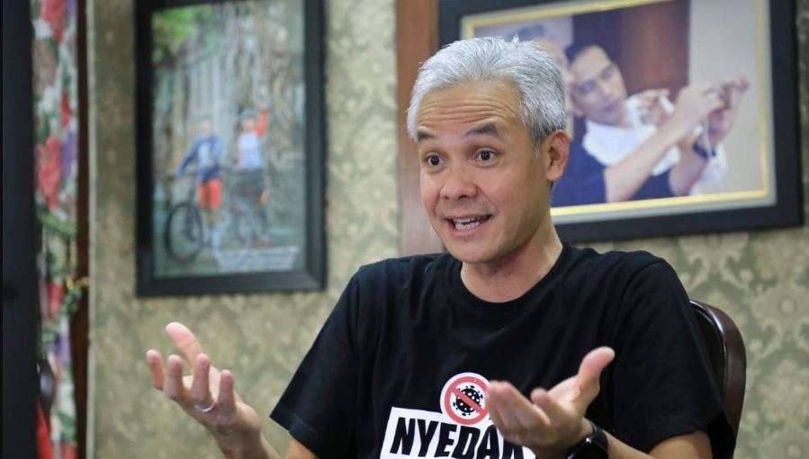 Ganjar Pranowo disebut bakal diumumkan Megawati sebagai capres dari PDI Perjuangan.