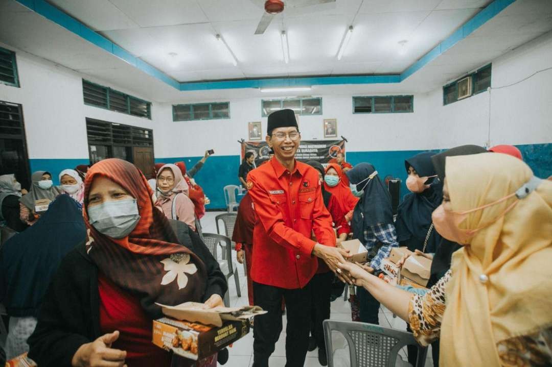 Adi Sutarwijono, Ketua DPC PDI Perjuangan Kota Surabaya. (Foto: PDIP)