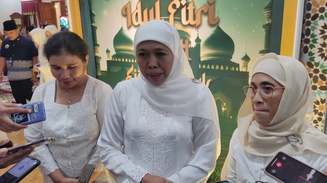 Gubernur Jatim, Khofifah Indar Parawansa. (Foto: Fariz Yarbo/Ngopibareng.id)