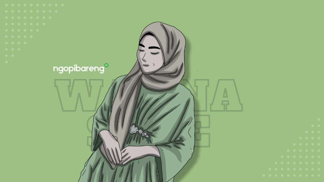 Warna sage menjadi trend 2023, dari busana hingga tembok rumah. (Ilustrasi: Fa Vidhi/Ngopibareng.id)