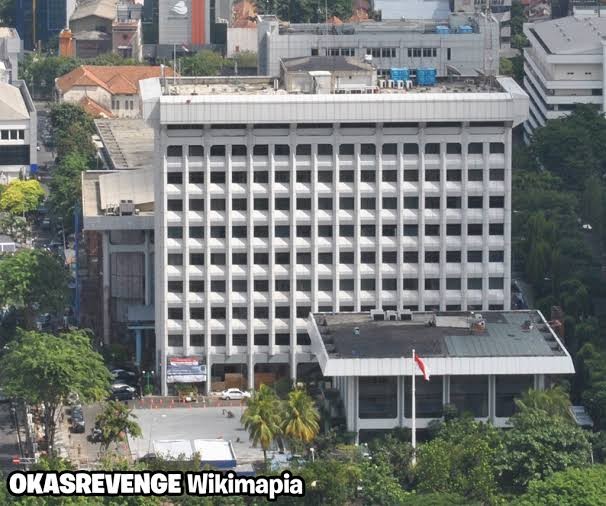 Gedung Kemendagri sempat dilaporkan kebakaran, Jumat 28 April 2023. (Foto: Istimewa)