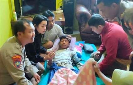 Soni Aditia, remaja 13 tahun yang dilaporkan hilang di Lereng Gunung Argopuro Situbondo ditemukan selamat. (Foto: BPBD Situbondo)