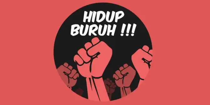 Hari Buruh internasional yang diperingati tiap 1 Mei. (Ilustrasi)