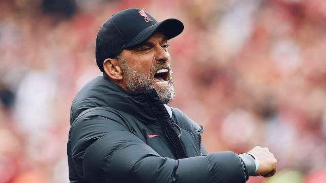 Selebrasi emosional Jurgen Klopp berbuntut kartu kuning