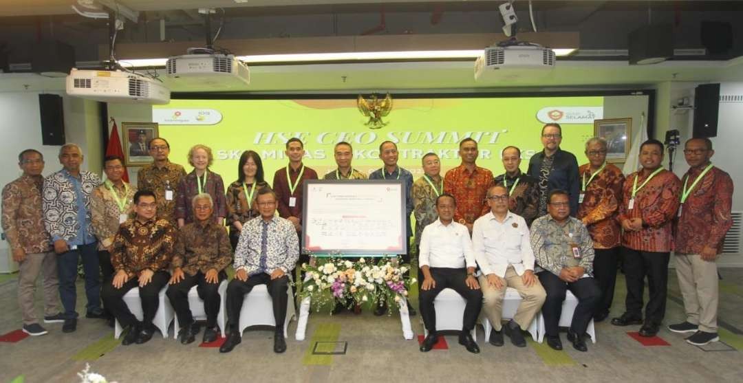 SKK Migas mengumpulkan seluruh pimpinan KKKS dalam acara HSE (Health, Safety, & Environment) CEO Summit 2023 (Humas SKK Migas)