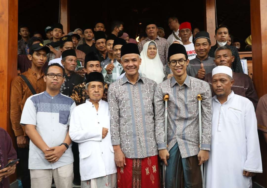 Calon Presiden Ganjar Pranowo akan berkunjung ke Surabaya, yang merupakan rangkaian safari politik di Jawa Timur, Sabtu, 6 Mei 2023. (Foto: Dok Jateng)