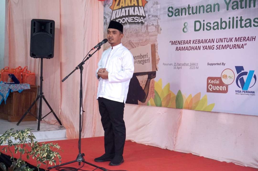 Wakil Wali Kota Adi Wibowo, (Mas Adi) hadiri santunan yatim dan disabilitas dengan tema "Menebar Kebaikan untuk Meraih Ramadhan yang Sempurna". Acara ini diselenggarakan Lazismu Kota Pasuruan selain itu juga pembagian 1.000 paket takjil dan penampilan disabilitas berlokasi di Gedung Pusat PDM Kota Pasuruan. Minggu 16 April 2023.