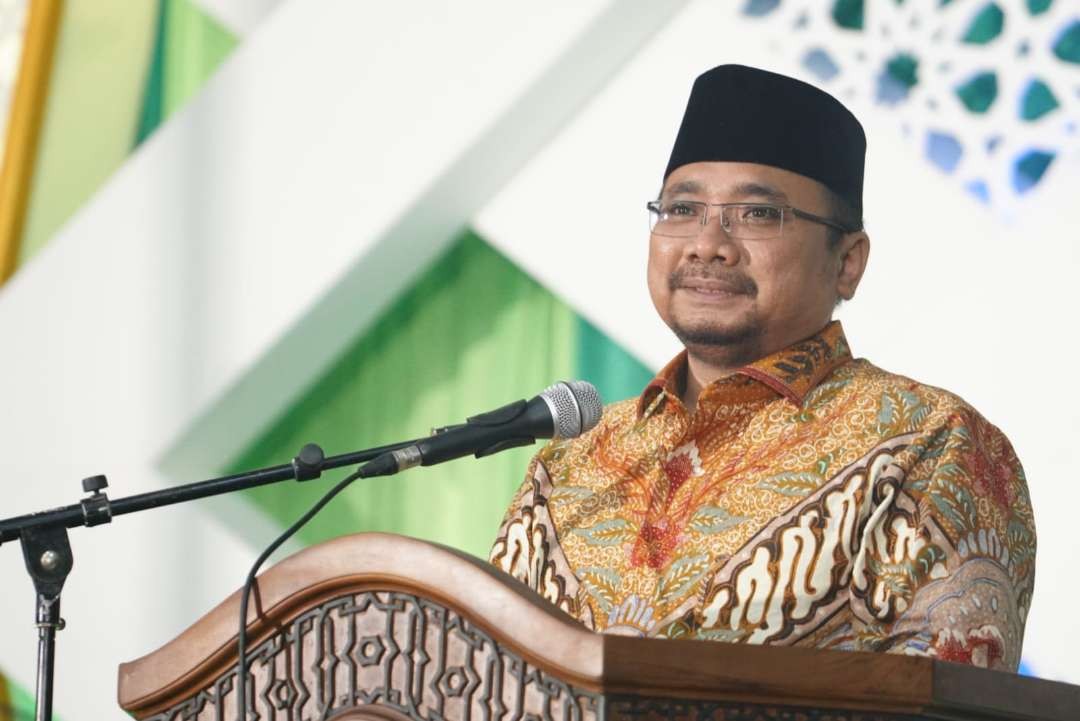 Menteri Agama Yaqut Cholil Qoumas mengatakan akan segera membahas tambahan kuota haji bersama dengan DPR. (Foto: Dok Kemenag)