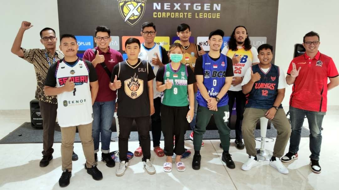 Kontestan Nextgen Corporate League. (Foto: Fariz Yarbo/Ngopibareng.id)