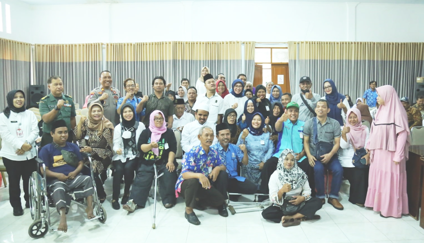 Pemerintah Kabupaten Lumajang mendorong agar perda disabilitas bisa segera disahkan. Perda tersebut kini sedang dievaluasi di Pemprov Jatim. (Foto: Kominfo Lumajang)