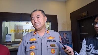 Kapolsek Karangploso Iptu Bambang Subinanjar saat ditemui di Mapolsek Karangploso (Foto: Lalu Theo/Ngopibareng.id)