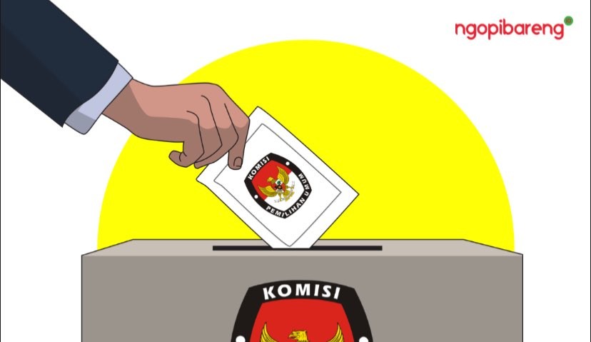 Ilustrasi Pemilihan Umum (Pemilu) 2024 (Grafis: Fa Vidhi/Ngopibareng.id)