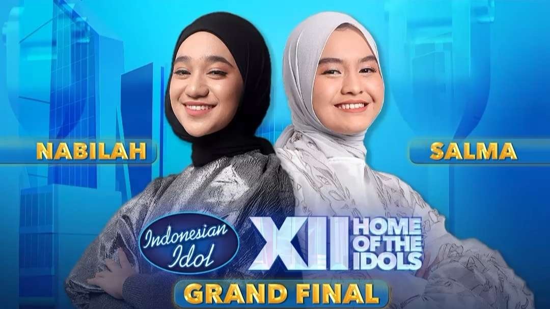 Grand final Indonesian Idol Salma vs Nabilah, Senin 15 Mei 2023 pukul 21.30 WIB. (Foto: Instagram @indonesianidol.id)