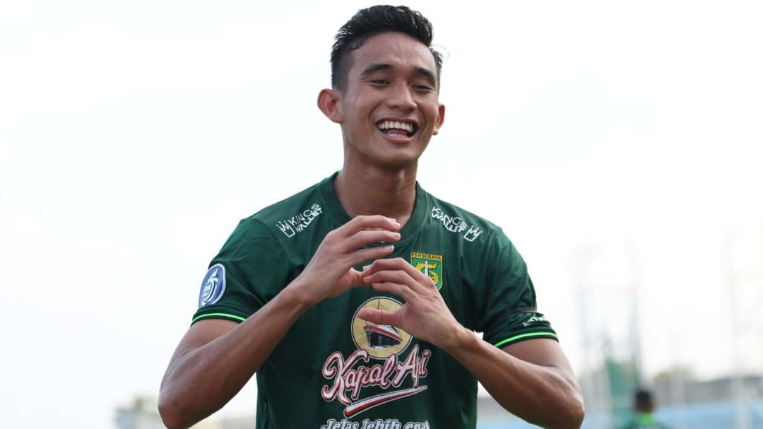 Pemain Timnas Indonesia, Rizky Ridho akan melakoni laga final SEA Games melawan Thailand, Selasa 16 Mei 2023. (Foto: Fariz Yarbo/Ngopibareng.id)