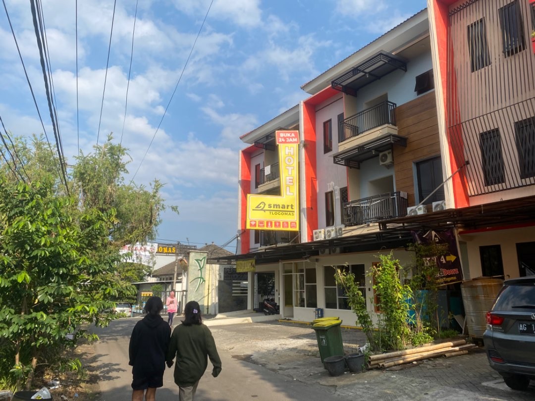 Penginapan di Kelurahan Tlogomas, Lowokwaru, Kota Malang yang diduga menjadi lokasi open BO (Foto: Lalu Theo/Ngopibareng.id)