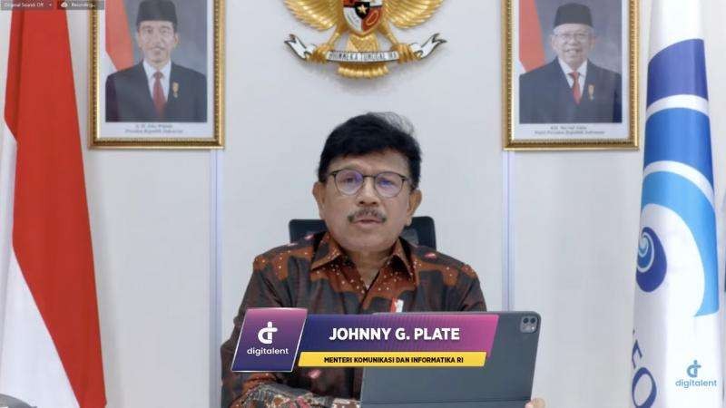 Menkominfo Johnny G Plate langsung ditahan, usai menjalani pemeriksaan, hari ini, Rabu 17 Mei 2023. (Foto: Dokumentasi Kominfo)