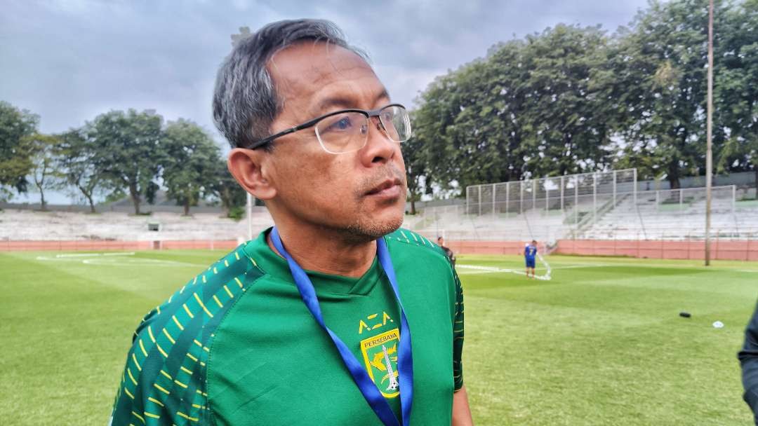 Pelatih Persebaya, Aji Santoso. (Foto: Fariz Yarbo/Ngopibareng.id)