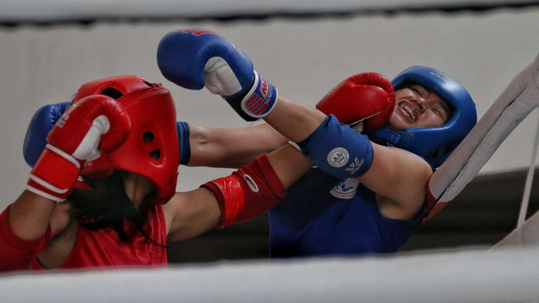 Ilustrasi Muaythai. (Foto: Fariz Yarbo/Ngopibareng.id)