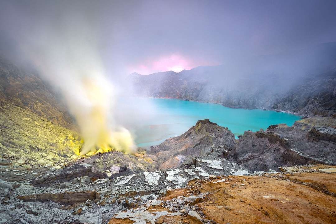 Salah satu pesona keindahan Ijen Geopark. (Foto: Istimewa)