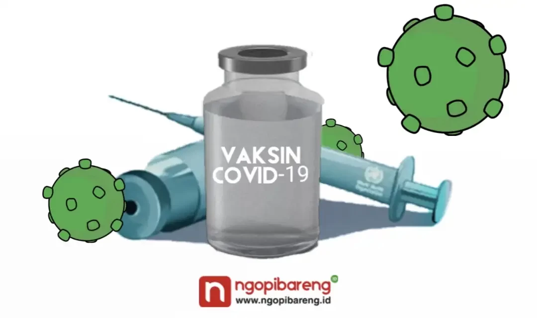 Vaksin Covid-19. (Grafis: Fa Vidhi/Ngopibareng.id)