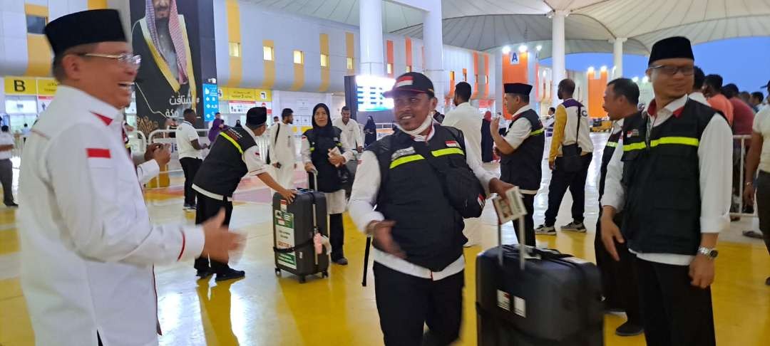 Petugas Penyelenggara Ibadah Haji (PPIH) Daerah Kerja (Daker) Makkah tiba di Kota Kelahiran Nabi Muhammad Saw. (Foto: Istimewa)