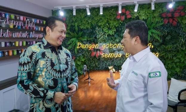 Ketua MPR Bamsoet bersama Direktur Utama BPJS Kesehatan Prof. Ali Ghufron, (Foto: Dok. BPJS)