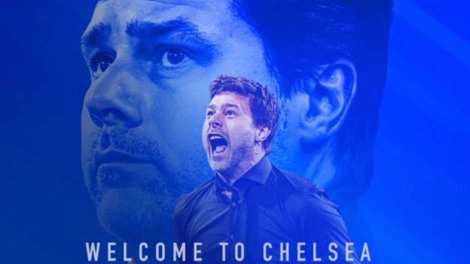 Chelsea resmi mengumumkan pelatih baru, Mauricio Pochettino. (Foto: Twitter Chelsea)