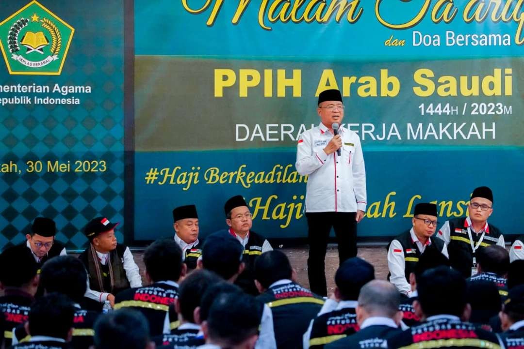 Petugas Penyelenggara Ibadah Haji (PPIH) Arab Saudi 1444 H/2023 M terus berupaya meningkatkan kualitas layanan bagi jemaah haji Indonesia. (Foto: Istimewa)