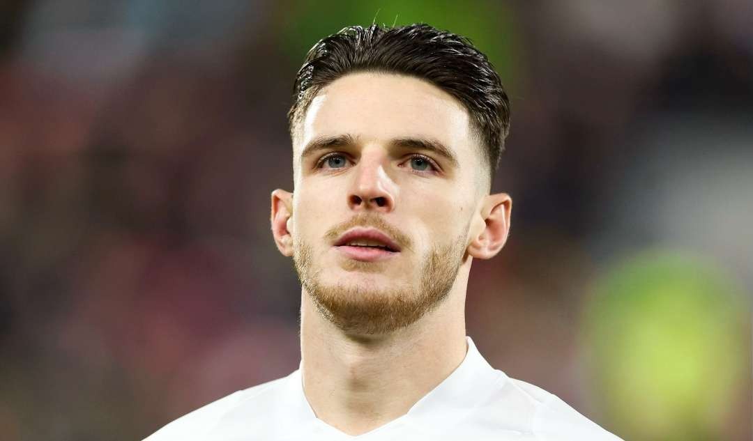 Declan Rice dikabarkan akan menolak tawaran Bayern Munchen demi Arsenal. (Foto: Twitter/@_DeclanRice)