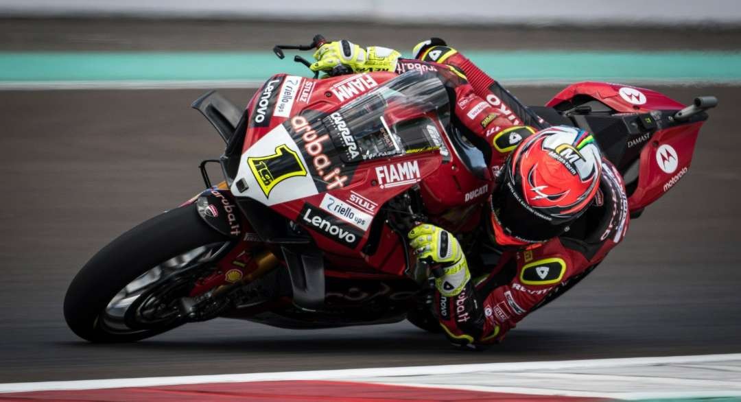 Alvaro Bautista mendominasi Race 1 World Superbike Misano-Italia 2023. (Foto: Twitter/@19Bautista)