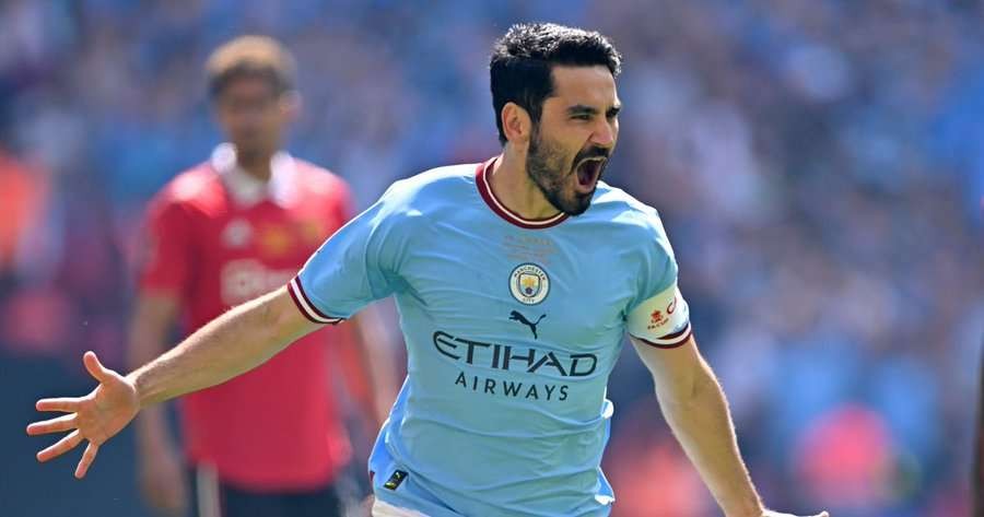 Ilkay Gundogan dikabarkan akan bergabung dengan AC Milan di musim panas ini. (Foto: Twitter/@ManCityMEN)