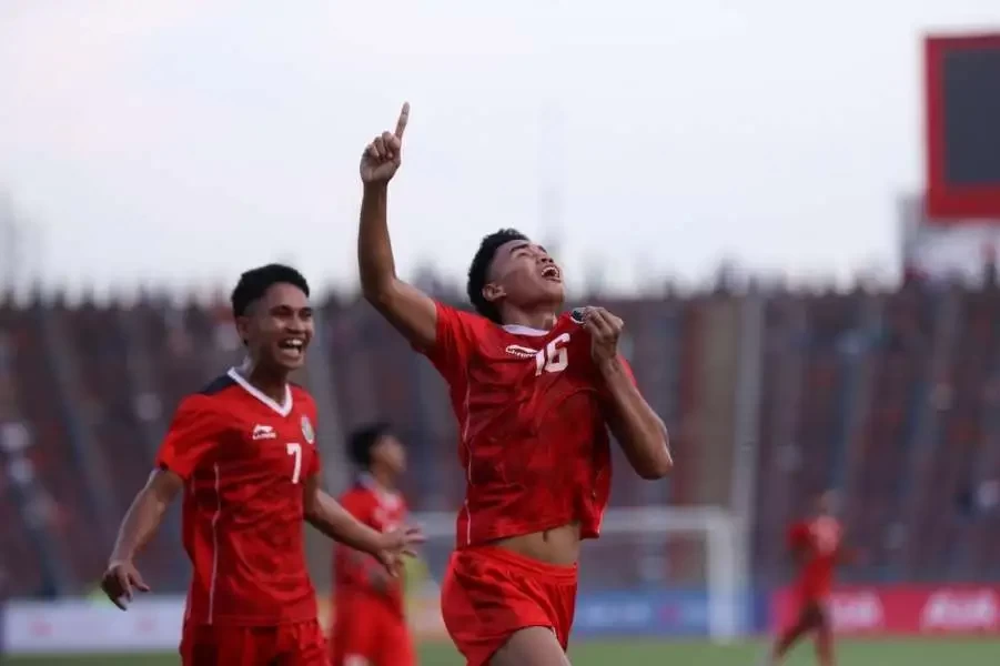 Timnas Indonesia saat berlaga di Sea Games 2023. (Foto: PSSI)