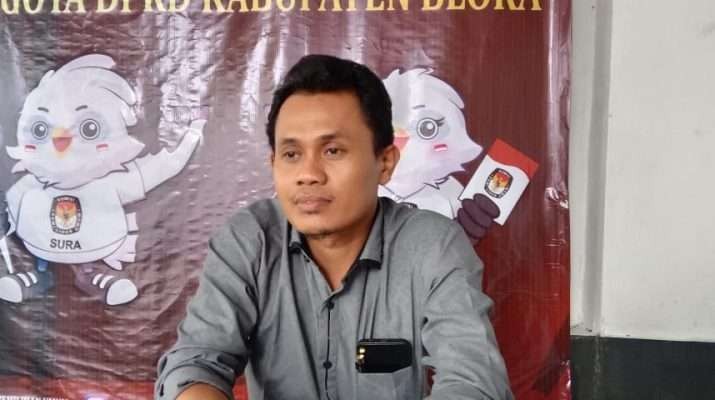 Ahmad Sholikin Komisioner KPU Kabupaten Blora (Foto: Ahmad Sampurno/ Ngopibareng.id)