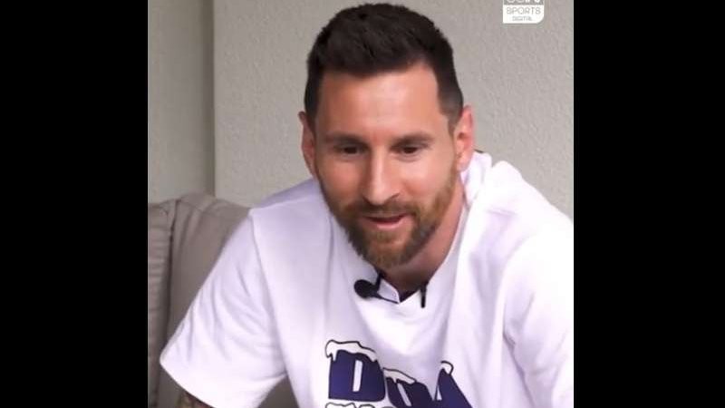 Lionel Messi membuat keputusan untuk gabung Inter Miami. (Foto: Twitter)