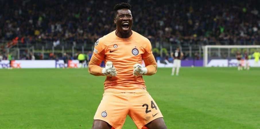 Kiper Inter Milan Andre Onana. (Foto: Twitter/@AndreyOnana)