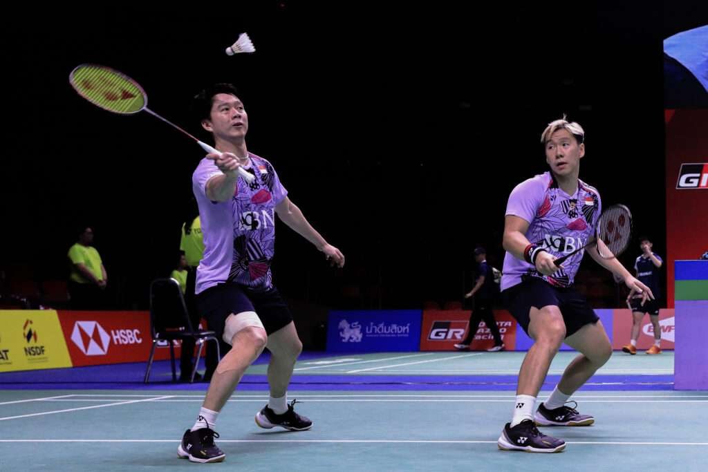 Ganda putra Marcus/Kevin yang dijuluki Minions Mundur dari Indonesia Open 2023. (Foto: Twitter PBSI)