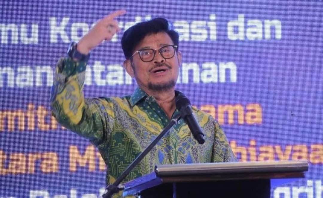 Menteri Pertanian, Syahrul Yasin Limpo Dikabarkan berstatus tersangka kasus dugaan korupsi di Kementerian Pertanian. (Foto: Instagram @syasinlimpo)