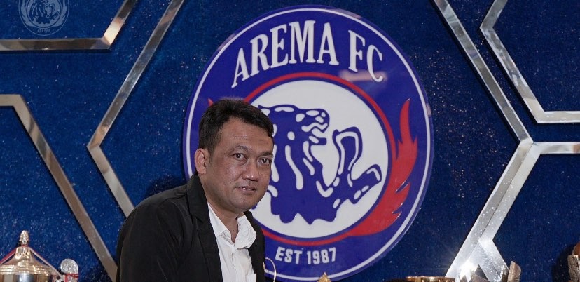 Manajer Tim Arema FC, Wiebie Dwi Andriyas. (Foto: Twitter @Aremafcofficial)