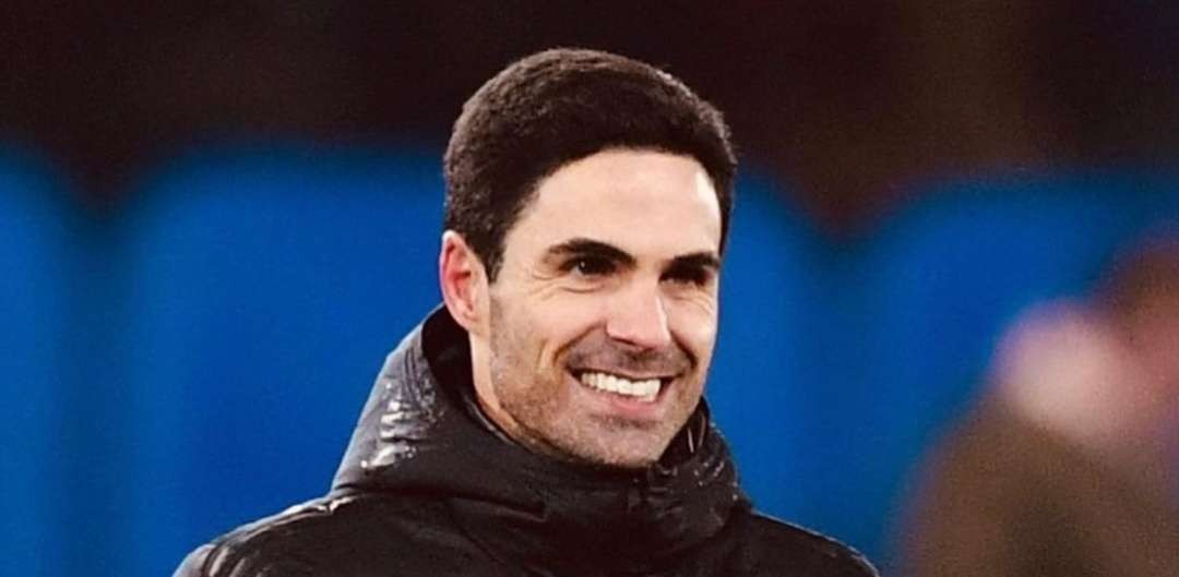 PSG meminta Mikel Arteta menjadi pelatih PSG musim 2023/2024. (Foto: Twitter/@Arsenal)