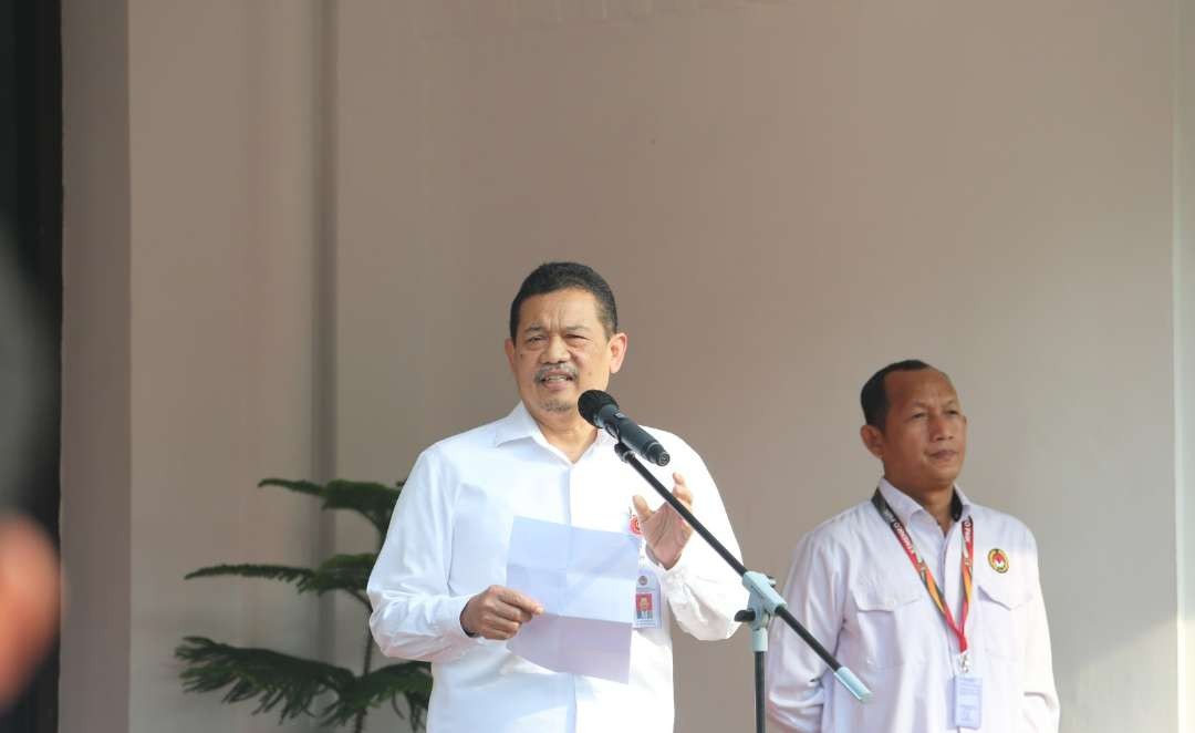 Deputi Koordinator Bidang Revolusi Mental, Pemajuan Budaya, dan Prestasi Olahraga Kementerian Koordinasi Bidang Pembangunan Manusia dan Kebudayaan (Kemenko PMK) Didik Suhardi. (Foto: Humas Kemenko PMK)