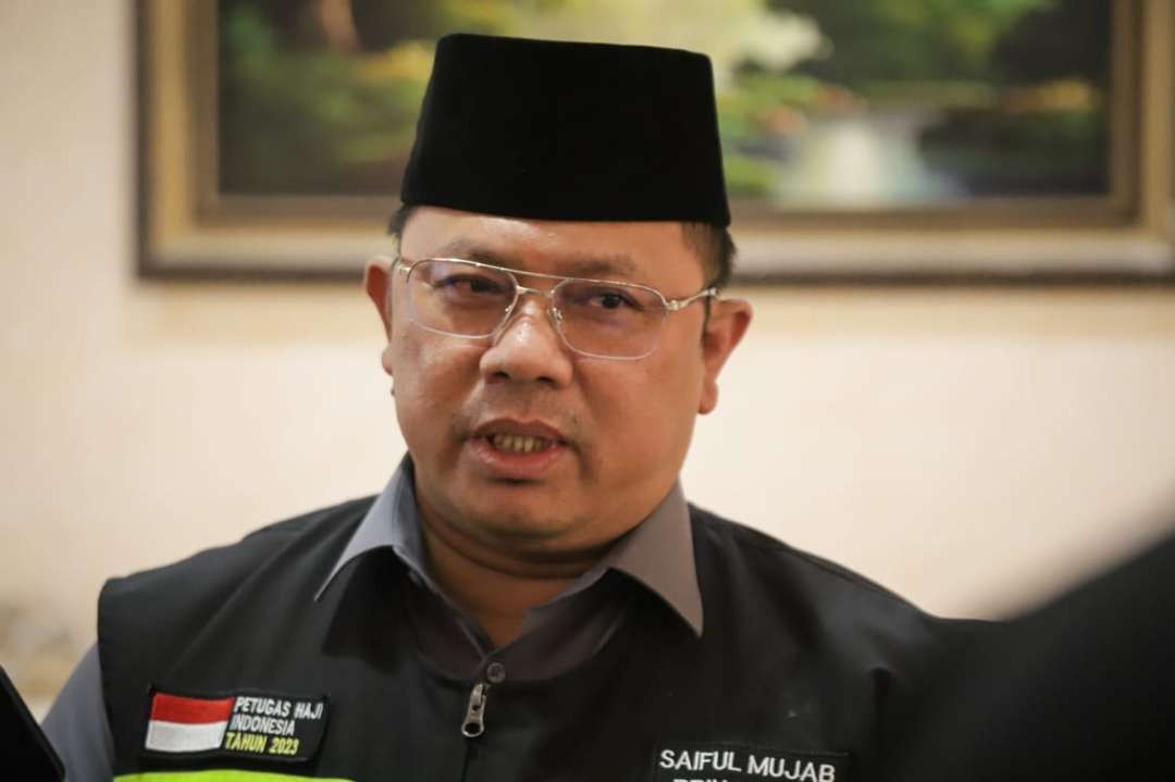 Direktur Pelayanan Haji Dalam Negeri PPIH Arab Saudi, Saiful Mujab. (Foto: Media Center Haji)